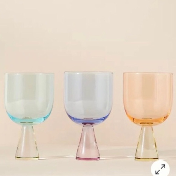 Anthropologie Wine Glass New With Tag - Picture 4 of 10